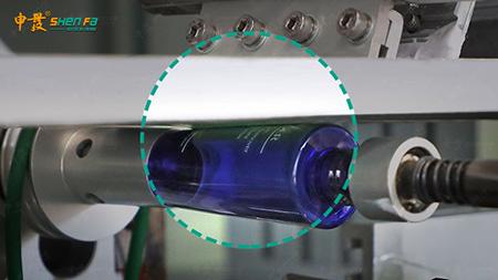 Volle automatische Farbservosiebdruckmaschine für runde ovale Flaschen Squair