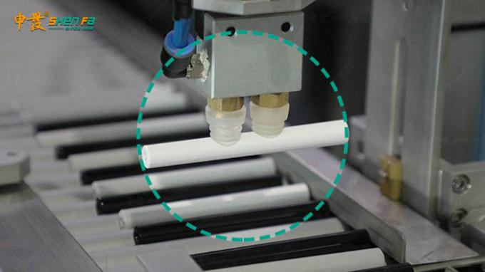 Hochgeschwindigkeits-Full-Servo-Bildschirmdruckmaschine/Hot Stamping-Maschine für E-Zigaretten mit runder/ovaler/dreieckiger Form 1