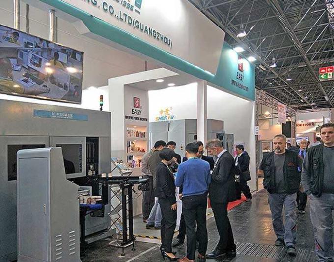 Hochgeschwindigkeits-Full-Servo-Bildschirmdruckmaschine/Hot Stamping-Maschine für E-Zigaretten mit runder/ovaler/dreieckiger Form 10