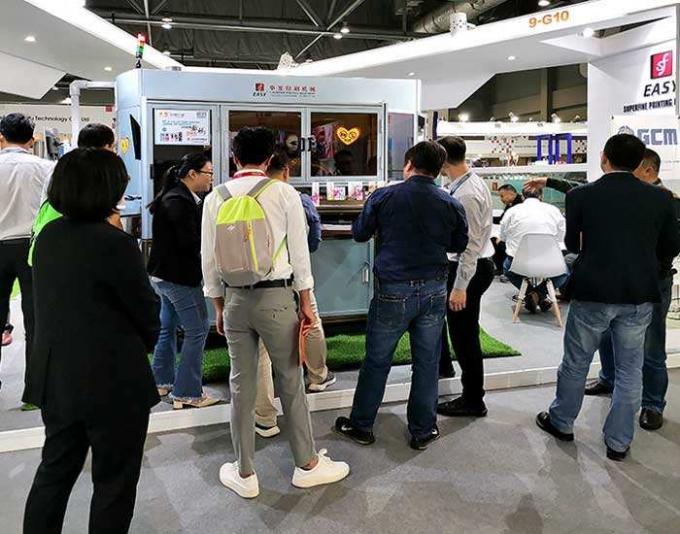 Hochgeschwindigkeits-Full-Servo-Bildschirmdruckmaschine/Hot Stamping-Maschine für E-Zigaretten mit runder/ovaler/dreieckiger Form 12