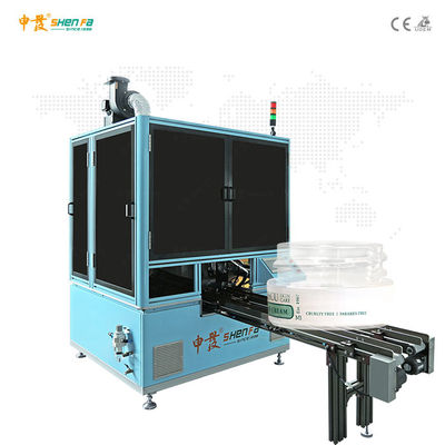 SF-SR12 B-G Automatic Siebdruckmaschine für Überdrucken der Gläser vier Farb