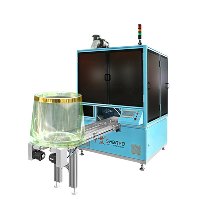 Glasgefäß-automatische heiße Aushaumaschine 6Kw 3Ph