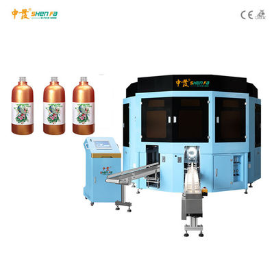 6 Farbbildschirm-Drucken und heiße Aushaumaschine alle in einem 50pcs/in Minute