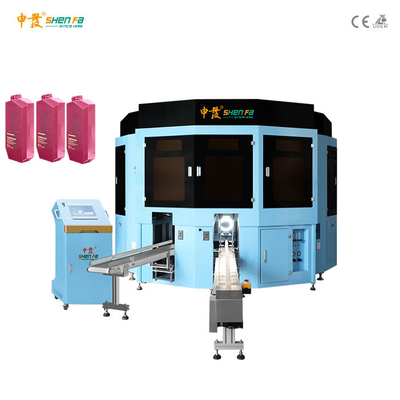 Automatische Siebdruck-Maschine der Farbe60kw sechs für Plastikflaschen