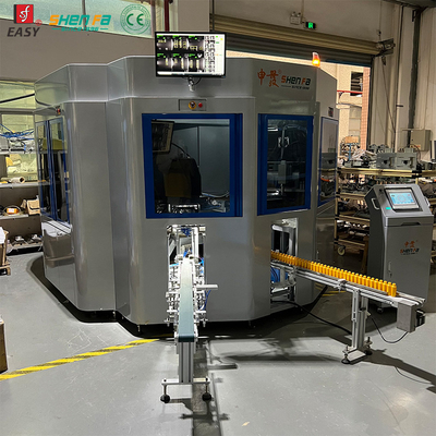 Automatischer Servo-Bildschirmdruck Warmstempelmaschine 3 Farben für Kosmetik Flaschen