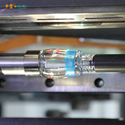 Schirmdruckmaschine für Glasflaschen für kosmetische Zwecke
