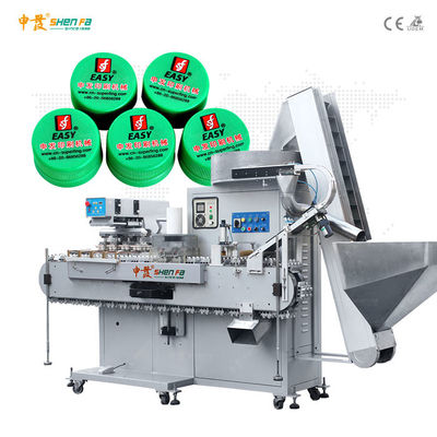 220V 130pcs/Min Auto Pad Printing Machine für Wasser-Kappe
