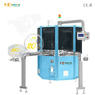 Flache automatische Siebdruck-Maschine für Grundlagen-Kasten 380V