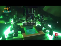 Automatische Flachsiebdruckmaschine für Deckeloberseite
