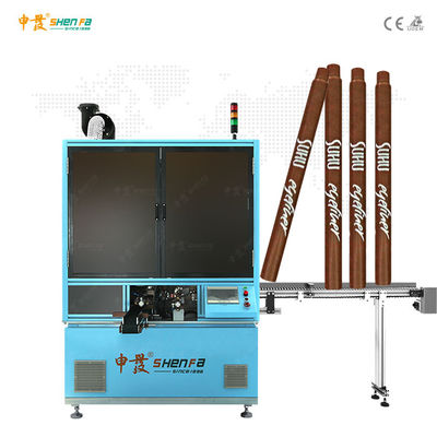 Eine Farbautomatische Folien-Aushaumaschine für Pen Barrels