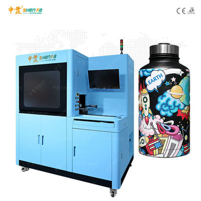 Halb automatische Tintenstrahl-Druckmaschine 3D Digital für Flaschen