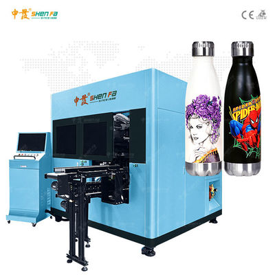Heilbare Tinten-Digital-Tintenstrahl-Druckuvmaschine für Drinkware-Flasche